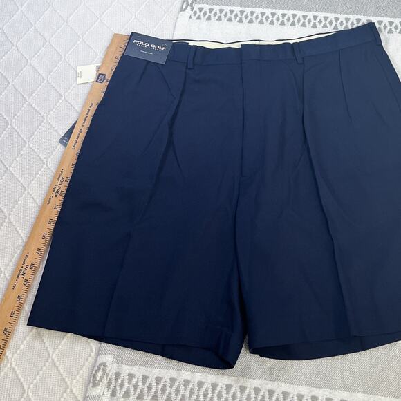 New Polo Golf Ralph Lauren Men's Navy Performance Shorts 40 St. Andrews NWT - Picture 12 of 12